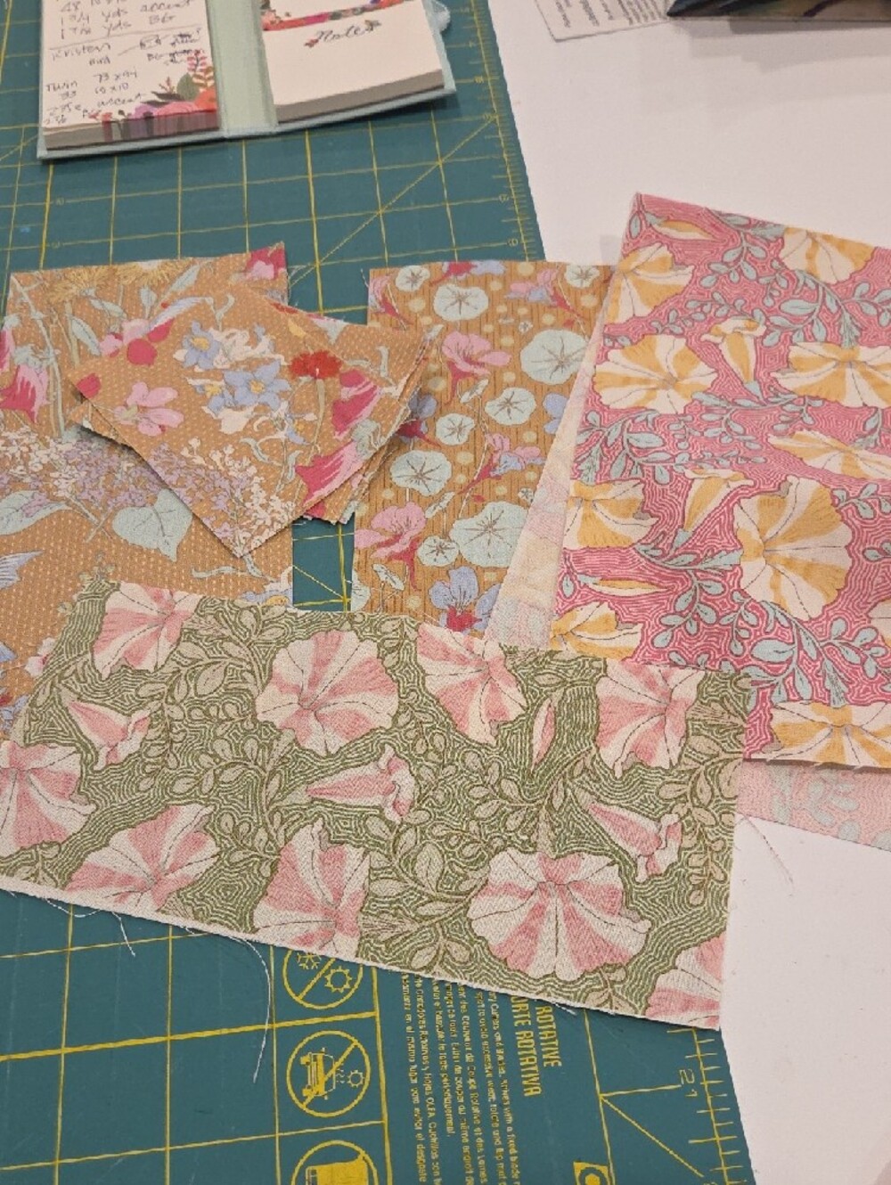 Tilda A Little Bit Of Tilda! Assorted Floral Quilting Fabric  - Multicolor - Picture 4 of 6